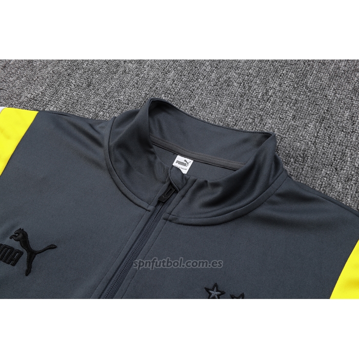 Chandal de Sudadera del Borussia Dortmund 2023-2024 Gris